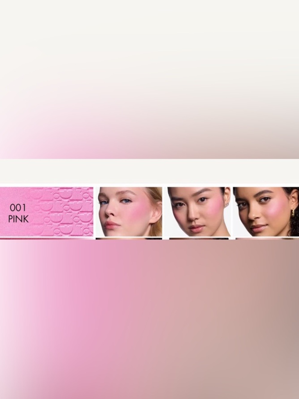 NEW Dior Backstage Rosy Glow Blush 001 Pink Full Size - Picture 5 of 6